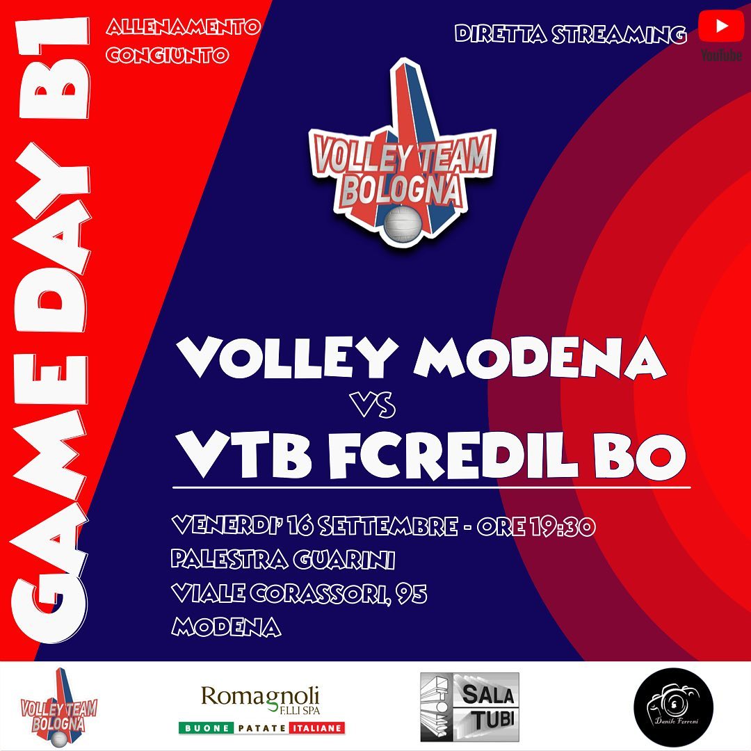 Gameday B1 – Volley Modena