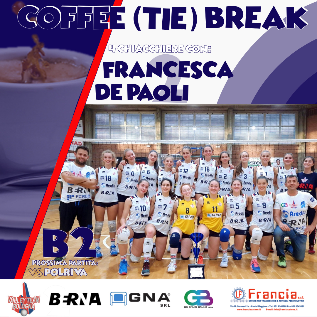 COFFEE (TIE) BREAK – 4 CHIACCHIERE CON… DE PAOLI