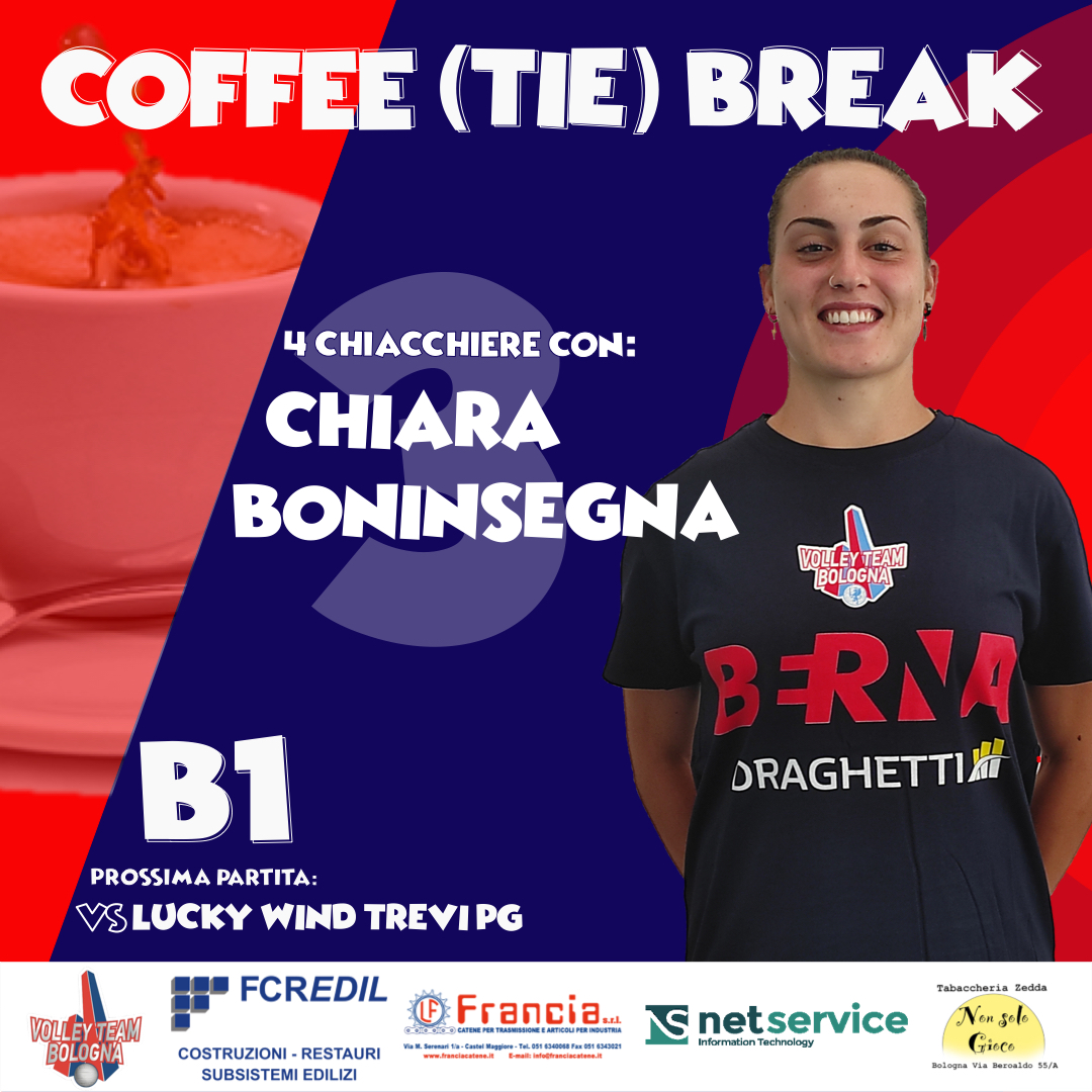 COFFEE (TIE) BREAK – 4 CHIACCHIERE CON… BONINSEGNA